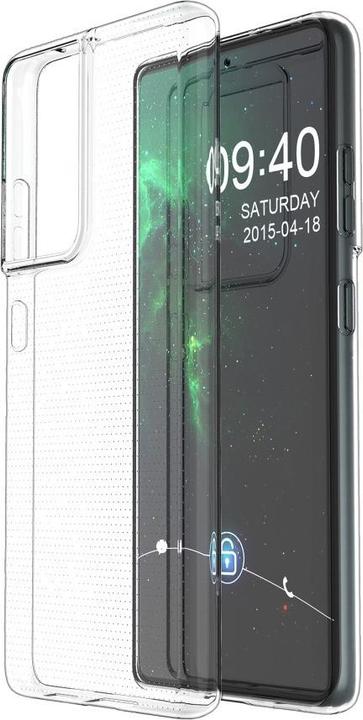 Actual product image Cover-Discount Galaxy S21 Ultra - Silicone Case Cover transparent (Samsung Galaxy S21 Ultra)