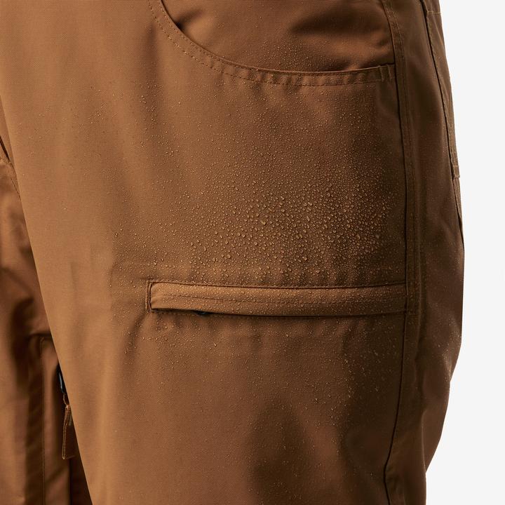 Actual product image Dreamscape Women's snowboard trousers ski trousers - SNB 500 camel (44)