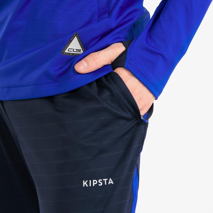 Image du produit Kipsta Pantalon d'entraînement de football homme/femme - CLR bleu marine (W30/L33)