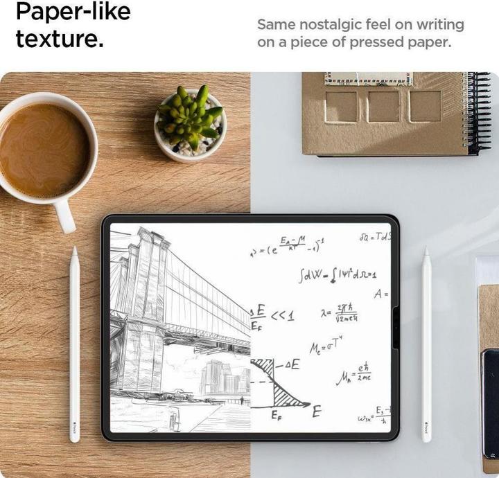 Immagine prodotto Spigen Paper Touch iPad Pro 12.9" 2020/ 2021/2022 folia matowa AFL03000 (1 Pezzo/i, iPad Pro 12.9 2020 (4. Gen))