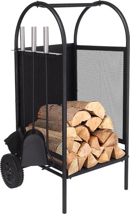 Produktbild Art To Real Brennholz Warenkorb mit Rädern