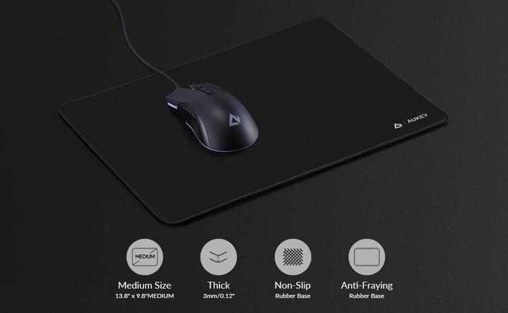 Immagine prodotto Aukey KM-P1 MOUSEPAD DA GIOCO 35x25cm IMPERMEABILE (M)