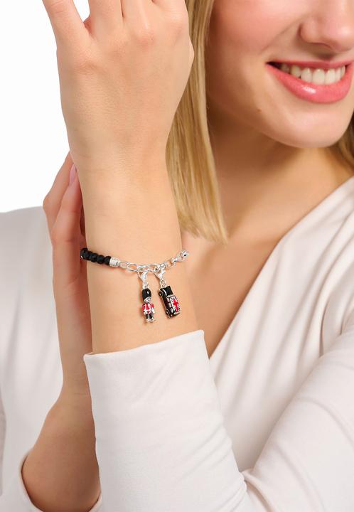 Image du produit Thomas Sabo Charm pendentif London Taxi avec Union Jack argent (Argent 925, Émail)