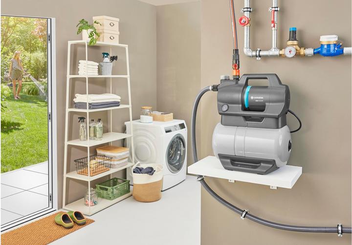 Image du produit Gardena Station d'épuration domestique 3800 Silent CH E1 (Pompe à eau domestique)