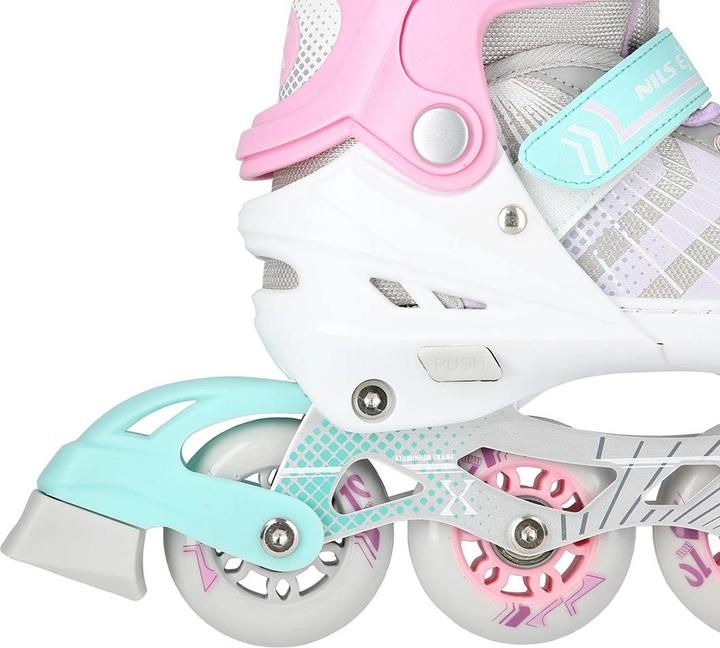 Image du produit Nils NH18192 4in1 PINK TAILLE M. M(34-38) SKATS INLINE AVEC DIM. TUL. HOCKEY SUR GLACE EXTREME (34, 35, 36, 37, 38)