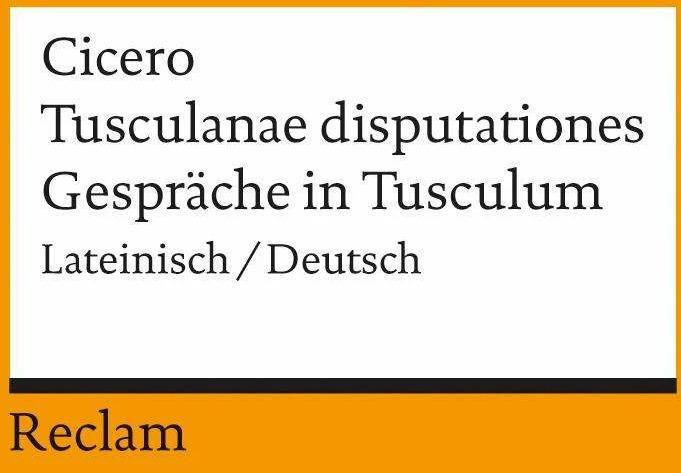 Image du produit Gespräche in Tusculum (Allemand, Cicéron, Ernst Alfred Kirfel, 1997)