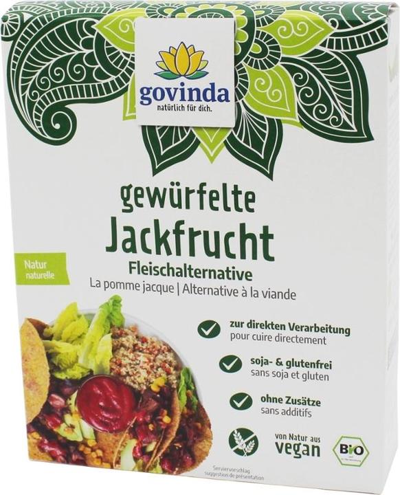 Produktbild Jackfrucht Fleischalternative gewürfelt & ungewürzt Bio (200 g)