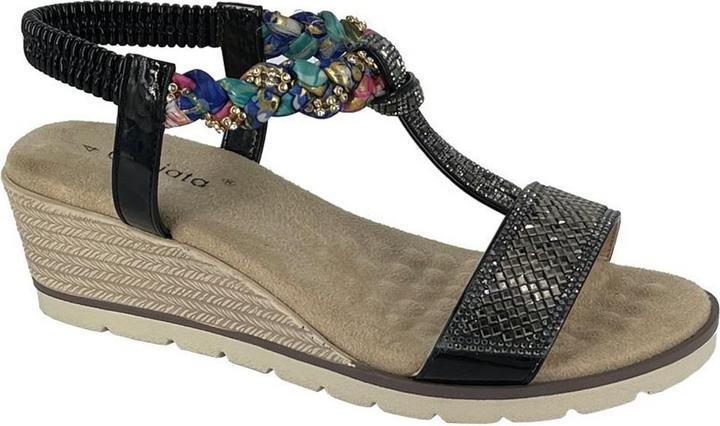 Cipriata Sandalen Gilda Mit Strass besetzt