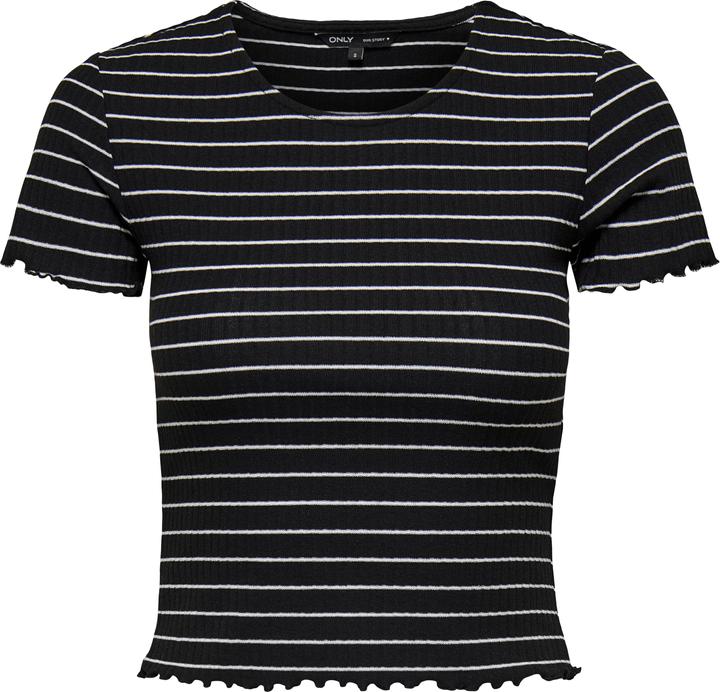Only Onlemma Stripe S/S Top Jrs