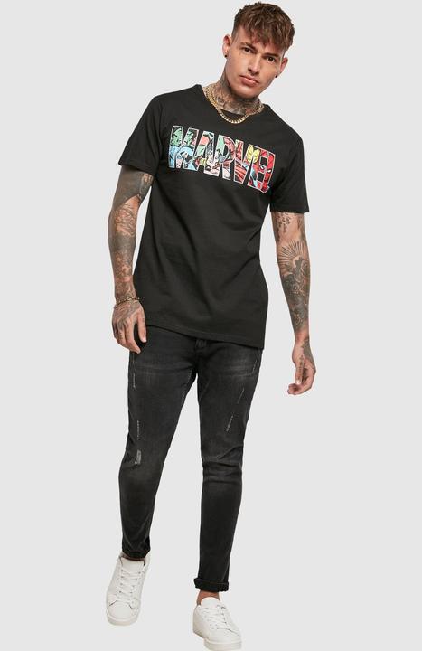 Produktbild Mister Tee Marvel Logo Character Tee (L)