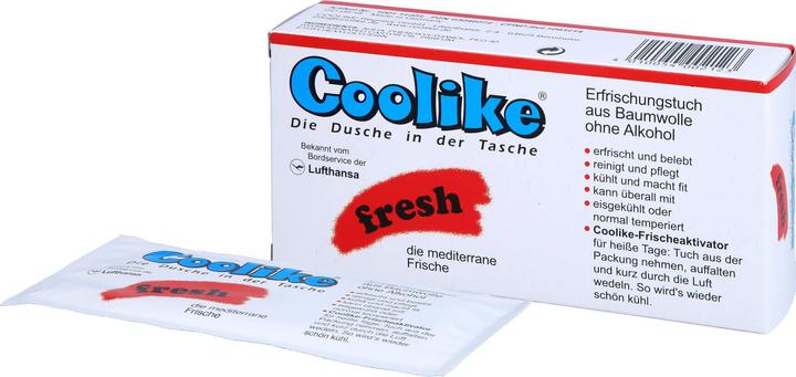 Immagine prodotto Coolike Fresh Erfrischungstücher ohne Alkohol (Lozione detergente, 357.84 ml)