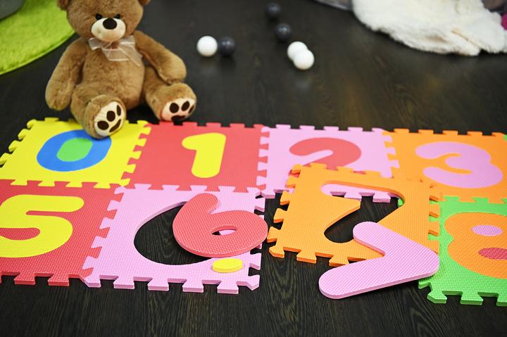 Produktbild Knorrtoys Puzzlematte - "Zahlen"/10-tlg./32 cm (32 x 32 cm)