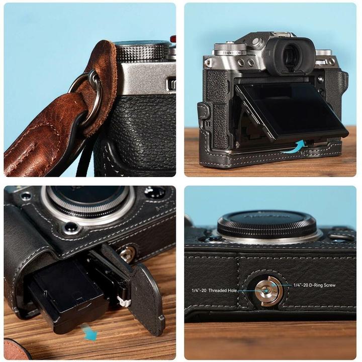 Actual product image SmallRig 3927 Half Case / Hand Strap Kit for FUJIFILM X-T5 (Novelty)