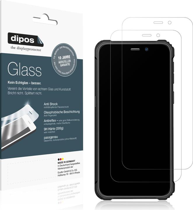 Actual product image Dipos Anti-Shock Screen Protector Matte (1 Piece, Oukitel WP2)