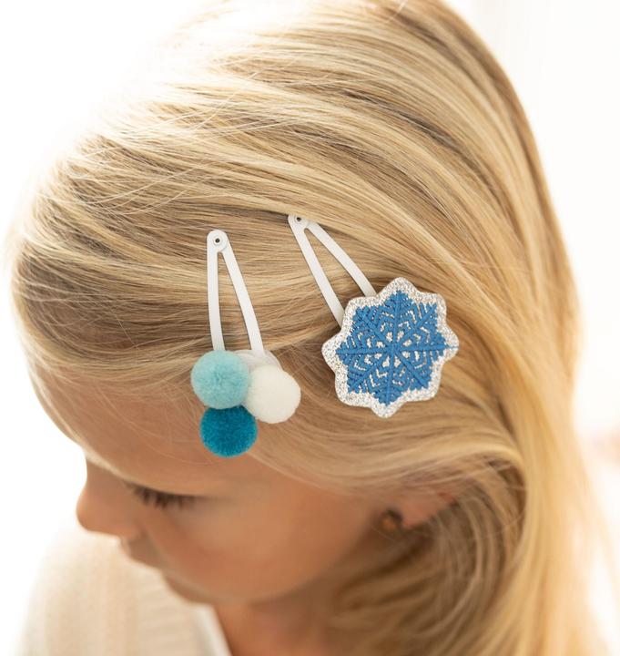 Actual product image Papierdrachen Hair jewellery set - Headband with patches - Ice princess