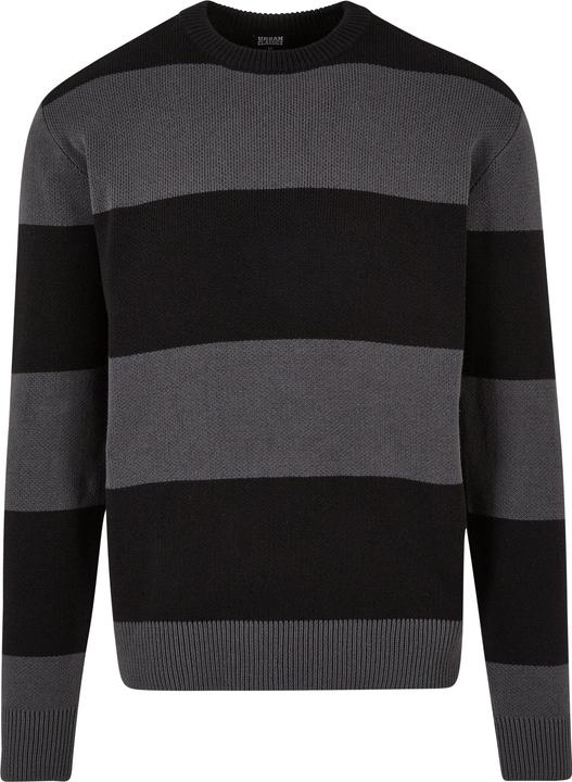 Urban Classics Heavy Oversized Striped Sweatshirt (L)