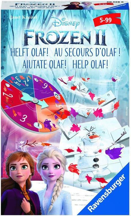 Ravensburger Frozen 2 - Aidez l'Olaf. (Allemand, Français, Italien, Anglais)