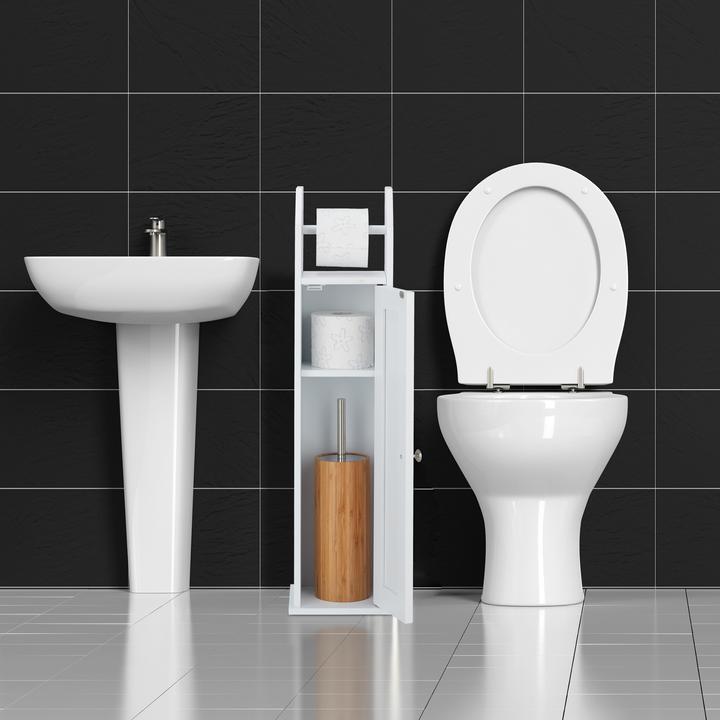 Image du produit Relaxdays Porte papier toilette, vertical