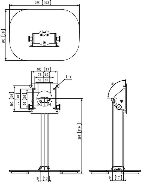 Produktbild Vogels PTA 3105 TABLE STAND