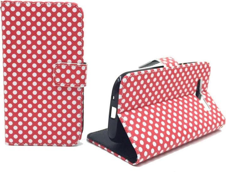 König Design Schutz Hülle für Samsung Galaxy S3 / S3 Neo Polka Dot Rot Tasche + 1 Panzer Schutz Glas (Samsung Galaxy S3 Neo, Samsung Galaxy S3)