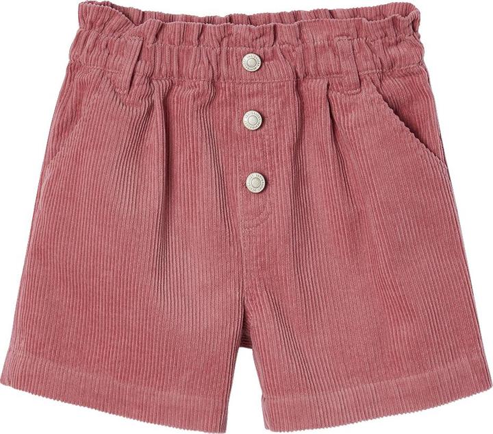 Vertbaudet Mädchen Paperbag-Shorts aus Cord