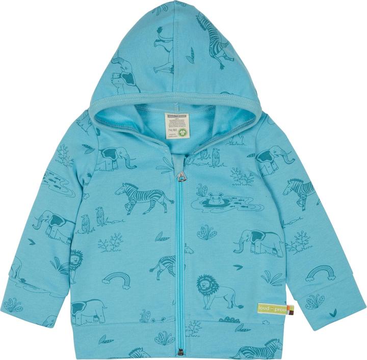Produktbild loud + proud Kapuzenjacke mit Druck (80)