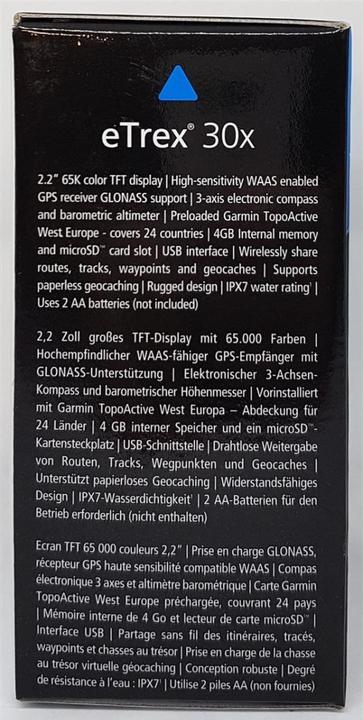 Image du produit Garmin eTrex 30x