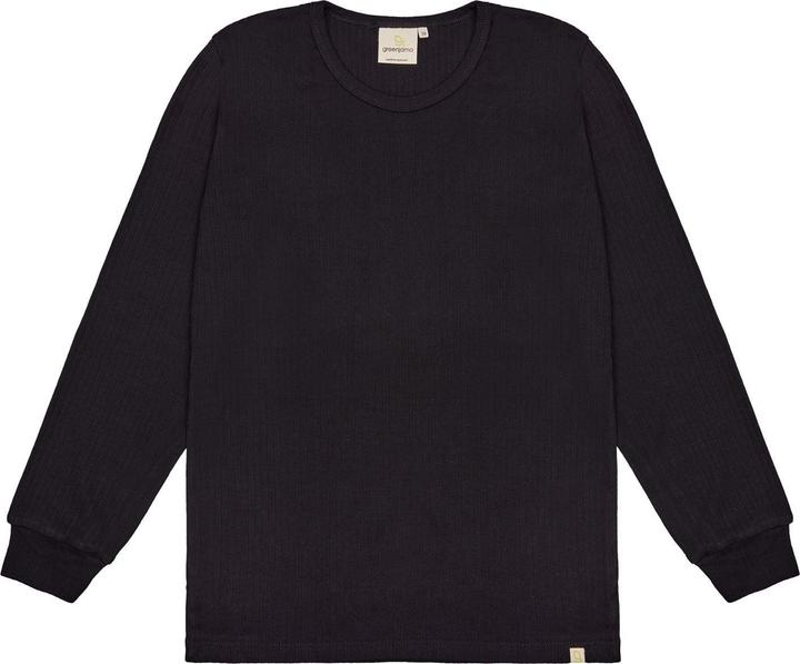 greenjama Langarm-Shirt aus Derby-Rib