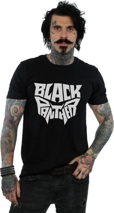 Immagine prodotto Maglietta con emblema con parole di Black Panther (L)