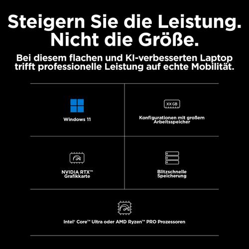 Produktbild HP ZBook Firefly 16 G11 (16", Intel Core Ultra 7 155H, 32 GB, 1000 GB, DE)