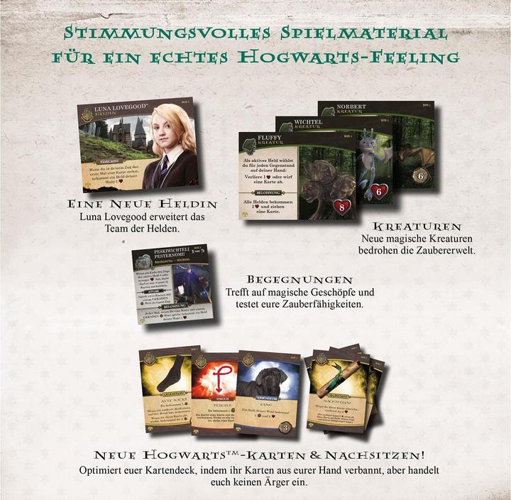 Actual product image Kosmos Harry Potter - Battle for Hogwarts - The Monster Box of Monsters - Expansion (German)