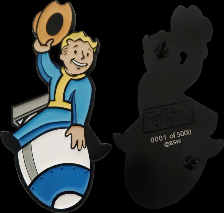 Image du produit Fanattik Fallout pin's Vault Boy édition limitée