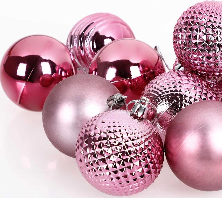 Immagine prodotto Deuba 66tlg palle dell'albero di Natale argento (66 -parte)