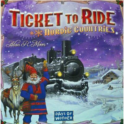 Produktbild Asmodée Days of Wonder Bordspel Ticket To Ride - Nordic Countries Engelstalig (Englisch)