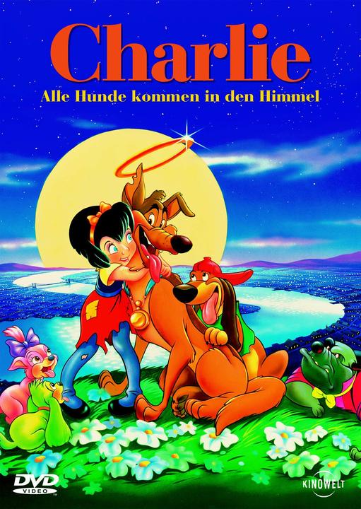 Charlie Alle Hunde kommen in den Himmel (DVD, 1989, Englisch, Deutsch)