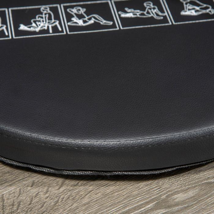 Produktbild Swisshandel24 Bauchtrainer, multifunktional, 3 Widerstände, klappbar, leicht gebaut, Stahlrahmen, schwarz, 55x42x1