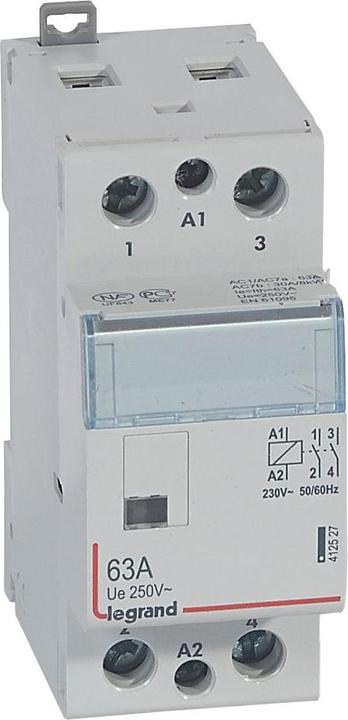 Image du produit Legrand LEG 412527 Cx3 contacteur 230V 63A 2S O.Hd