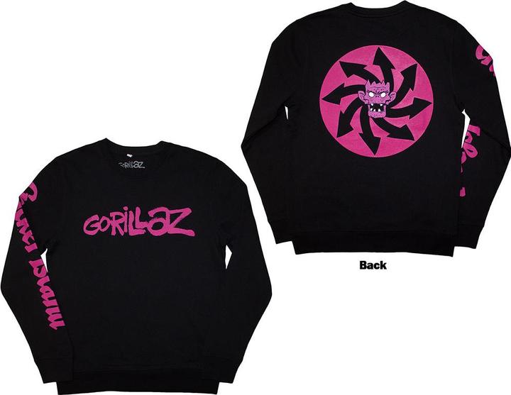 Actual product image Gorillaz Craker Island Pazuzu Spiral (Sweater) (XL)