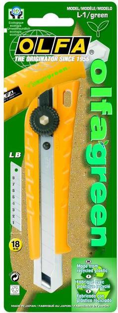 Actual product image Olfa Japan knife type L-1 (Cutters)