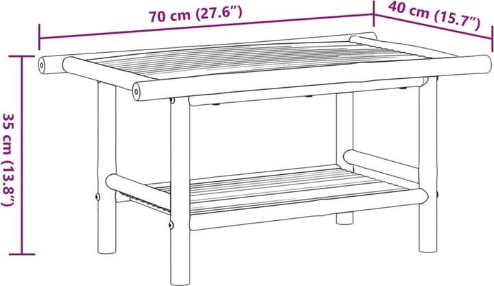 Immagine prodotto VidaXL Fanny (70 x 40 x 35 cm)