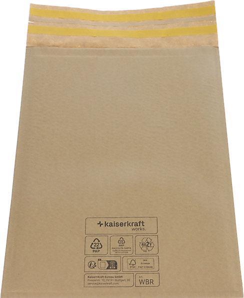 Produktbild kaiserkraft Versandtasche Wavebag™ Return terra (75 x)