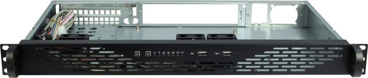 Actual product image Intertech IPC 1HU-K-125L 48,26cm 19inch 1RU IPC enclosure w. 1x 8,9cm 3,5inch int. o 2x 6,35cm 2,5inch i...