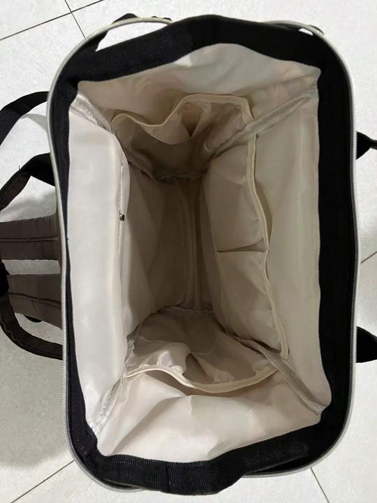 Produktbild Only-Bags.Store Leaf Print Diaper Bag, Top Handle Mommy Backpack, Casual Travel Daypack mit Bottle Pockets