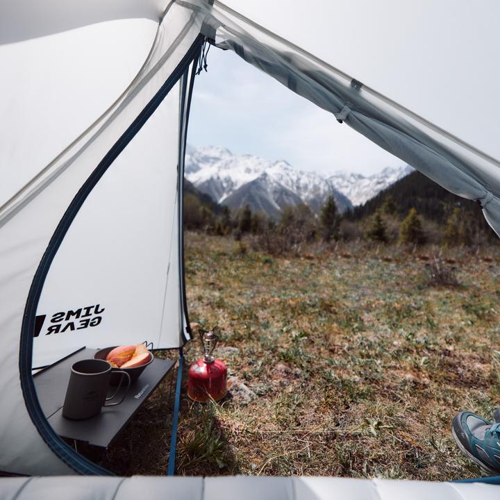 Actual product image Naturehike Namiot jim's gear daban 1 cnk2350ws012-snow white (Awning, 1 person)