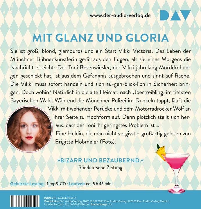 Produktbild Zurück nach Übertreibling. Vikki Victorias erster Zwischenfall (Gloria Gray, Brigitte Hobmeier, Robin Felder, Deutsch)