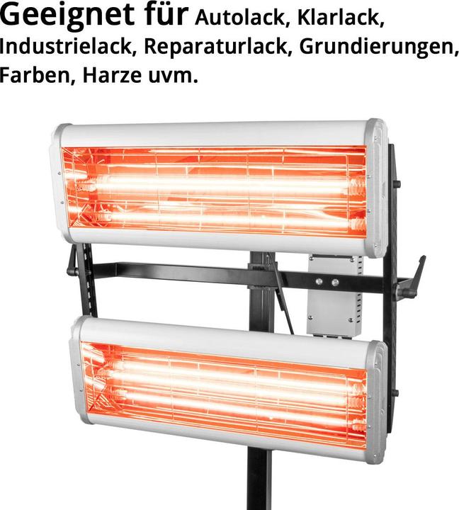 Image du produit Stahlwerk Sécheur de peinture infrarouge IL-2400 ST de 2 400 watts avec trépied (2.40 W)