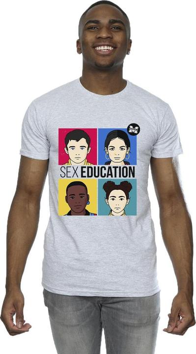Image du produit Netflix - T-shirt SEX EDUCATION TEEN ILLUSTRATED - Homme (XL)
