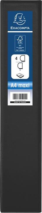 Produktbild Exacompta Ringbuch A4+ PVC/PU 4-Ring 40mm Rücken 67mm (A4+, 67 mm, 1 Stück)