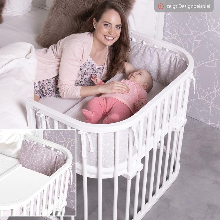 Produktbild Babybay Beistellbetten Beistellbett Maxi Comfort Plus - Weiss lackiert