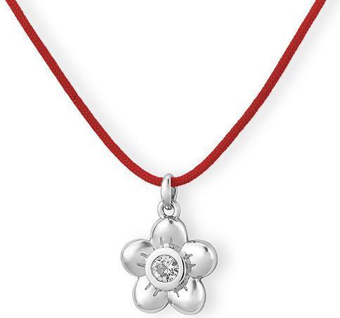 Actual product image Breuning Necklace - E.Safir White (750/18 K Gold)